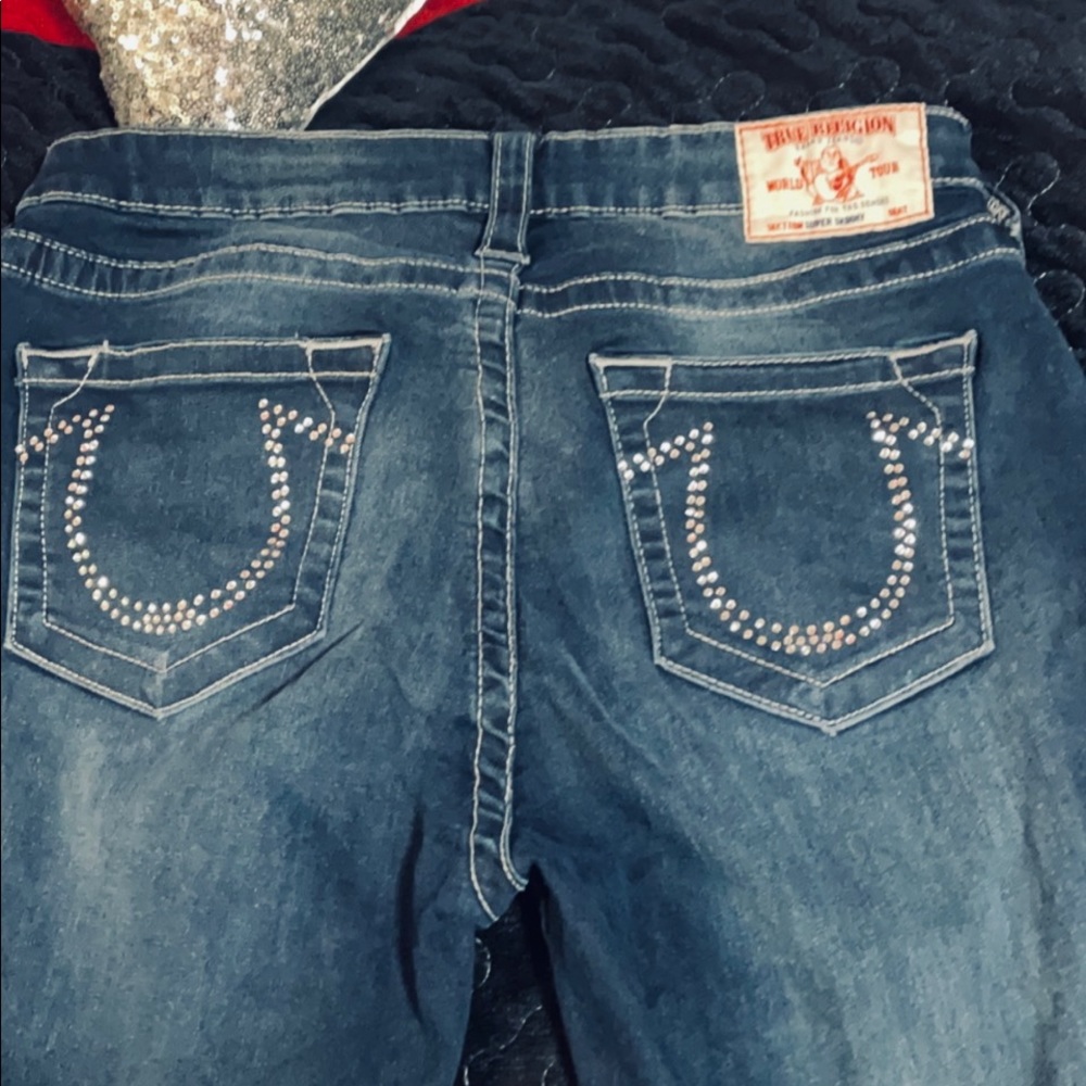 Womens True Religion super skinny jeans 31